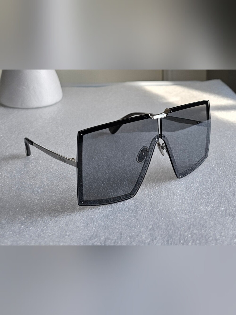 NWOT - MaxMara MILLER MM0117 - Oversized Square Windshield Sunglasses